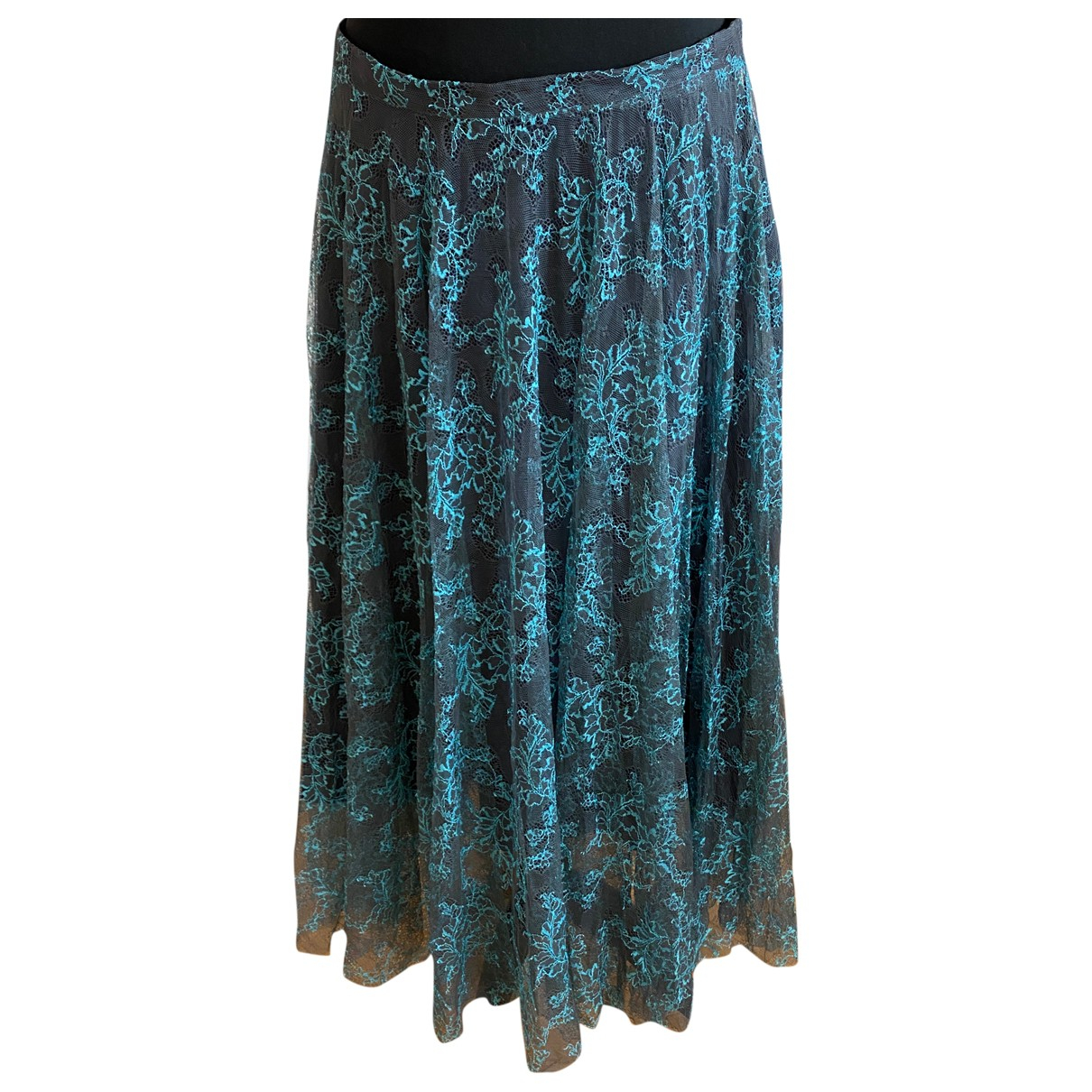 Maxi skirt Burberry Blue size 16 UK in 